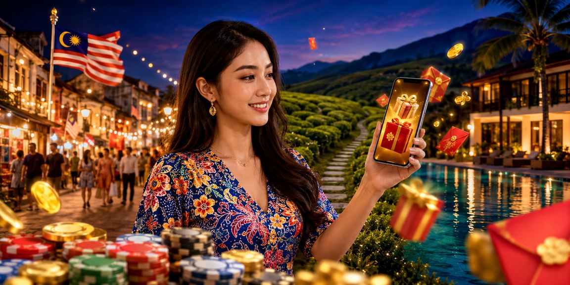 Amplop merah bonus VIP sempena Tahun Baru Cina di Ipoh Malaysia
