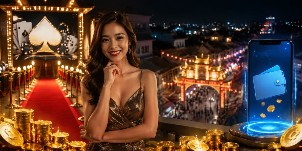 Permainan poker langsung dalam suasana tradisional Melaka